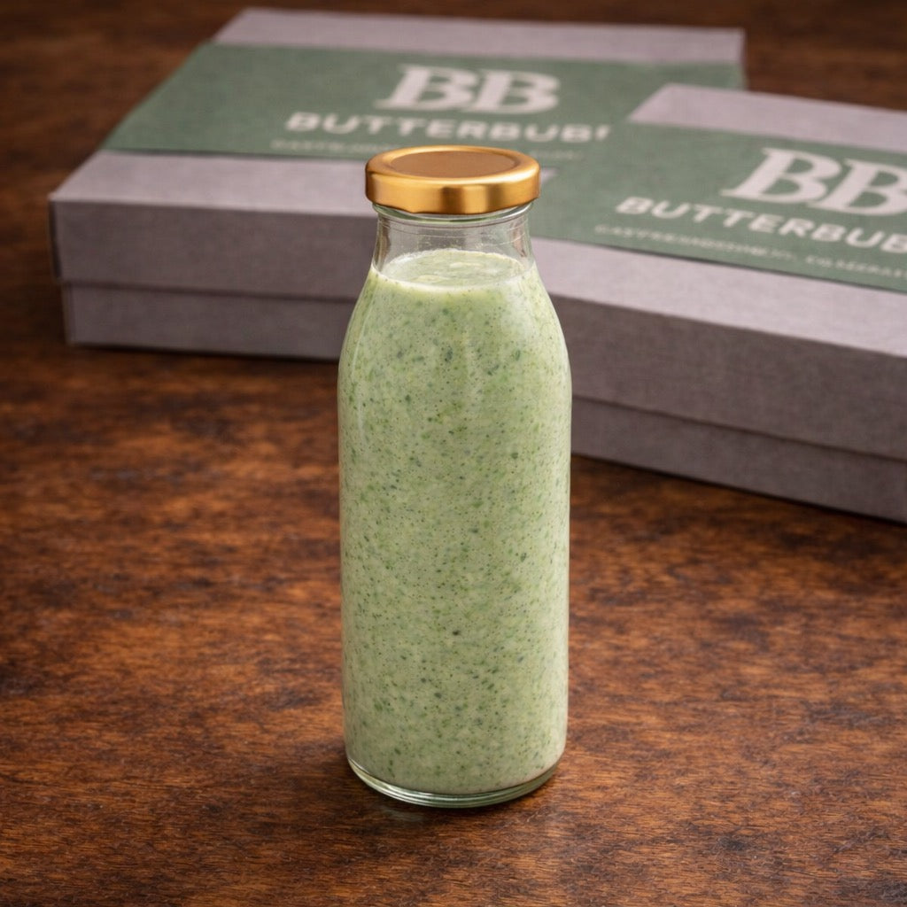 Banane-Buttermilch-Spinat-Smoothie 0,5L